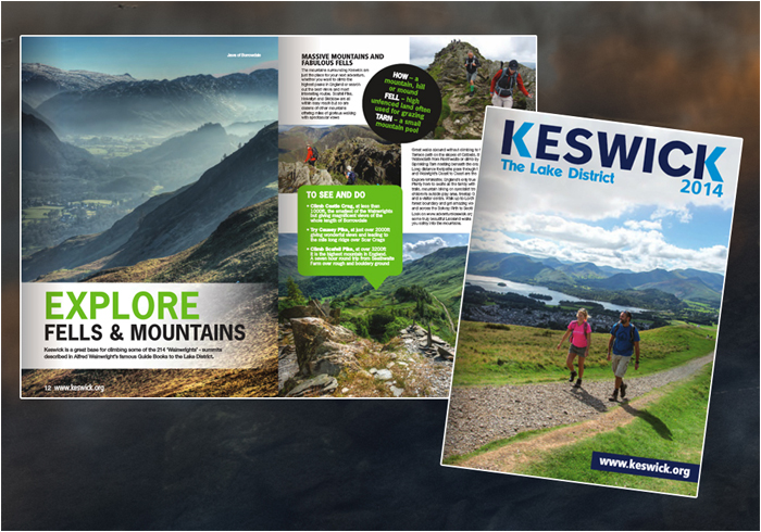 Keswick The Lake District Tourism Association 2014 Brochure