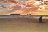 Rhossili And Worm's Head, Gower
