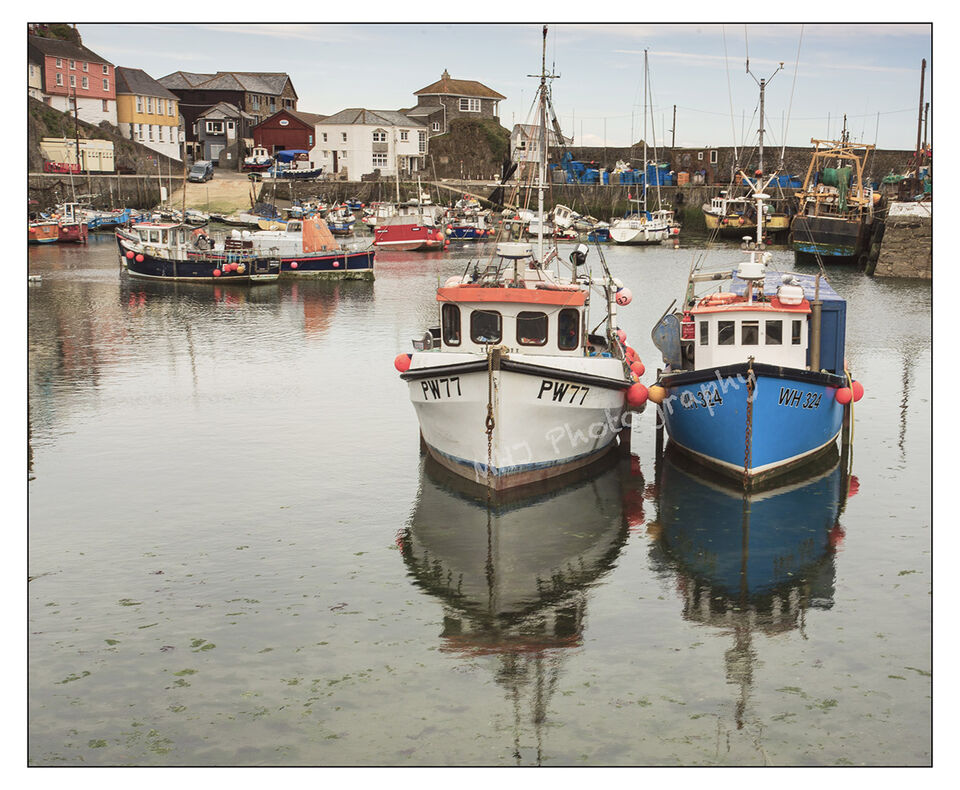 Cornwall Two fishing boats