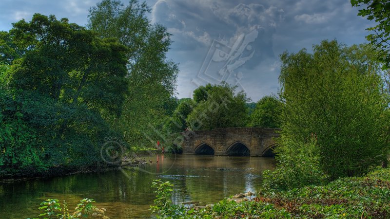Bakewell Bridge over the river Wye