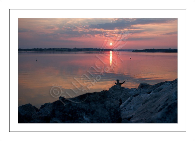Fly Fishing at sunset
