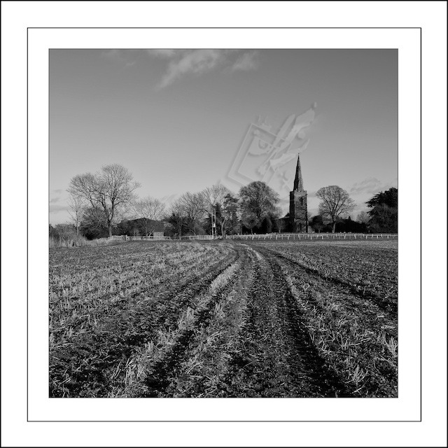 Preston Church in Monochrome