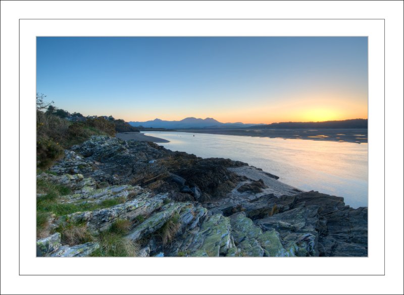 Sunrise over Porthmadog, Wales