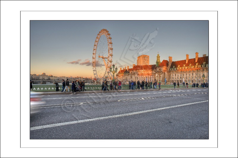 Sunset on the Eye