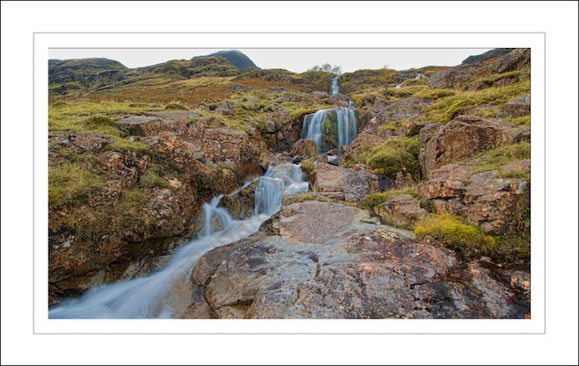 Waterfall into Lake Buttermere