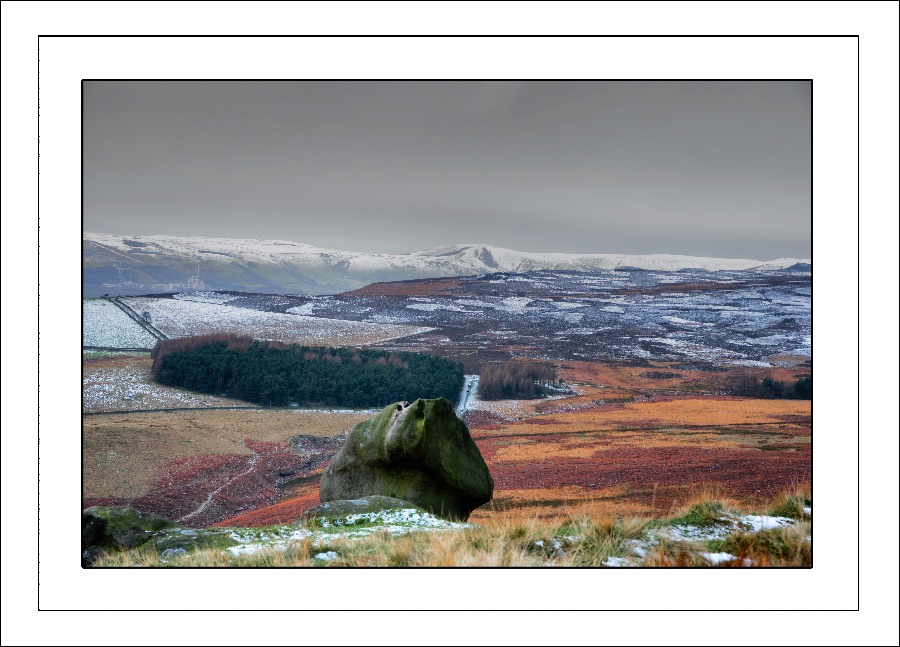 Wintery View from Stanage