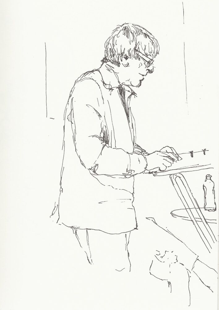 Chris O' Shaughnessy reading Walter de la Mare at the Bridge House 2016