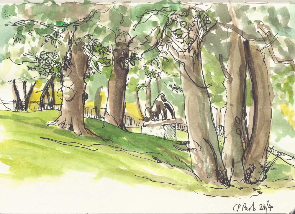 Guy the Gorilla, Crystal Palace Park