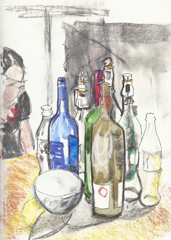 Atl Lis's house. Still life. 2015