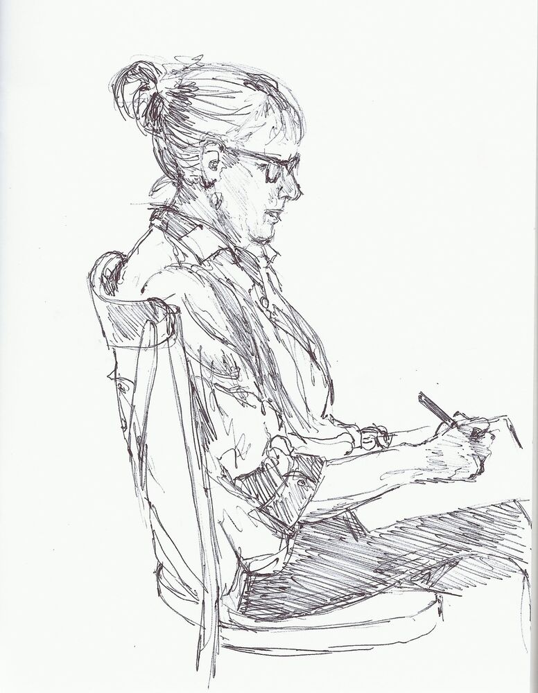 Annette at the Greyhoung