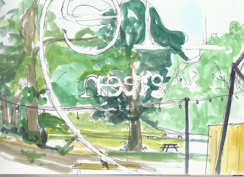 View from Brown and Green