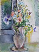 Jug and flowers