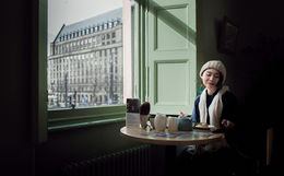 Cafe Window Light