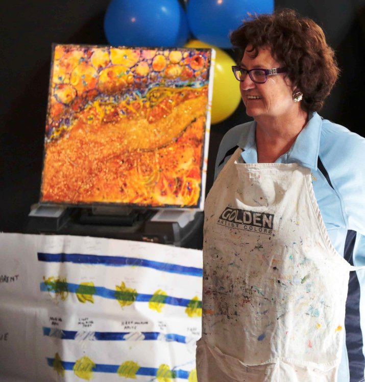 Seductive Surface Demonstration with Margaret Coxall