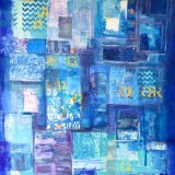 Messages. Acrylic on canvas, 120cmx 200cm,