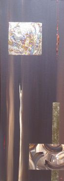 Brown Textured Abstract ~ Strata