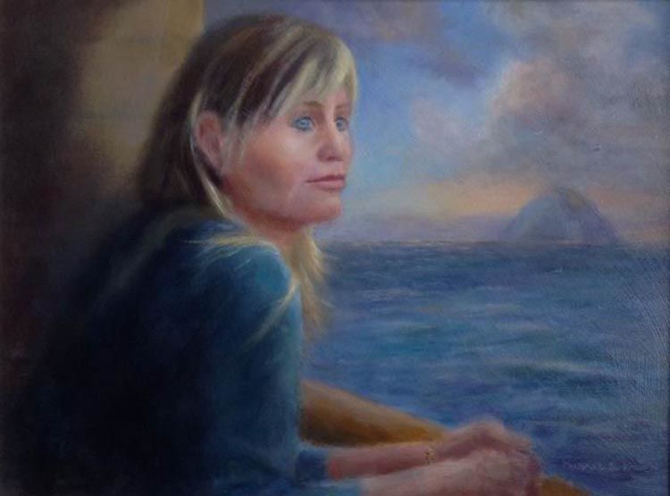 Farewell Glasgow, 16" x 12", Oils