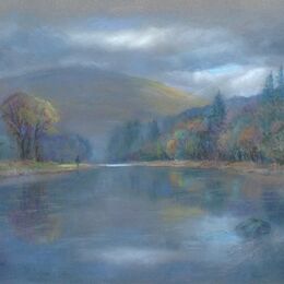 March, River Deveron Near Rothiemay - 17"x10"