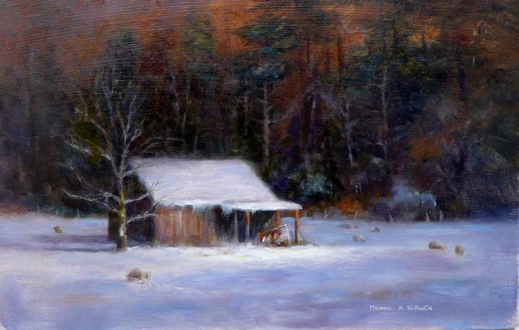 Meadow In Winter