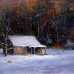 Meadow In Winter