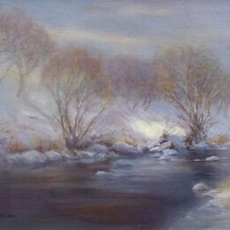 Solitude - River Deveron, 16" x 12 ", Oils