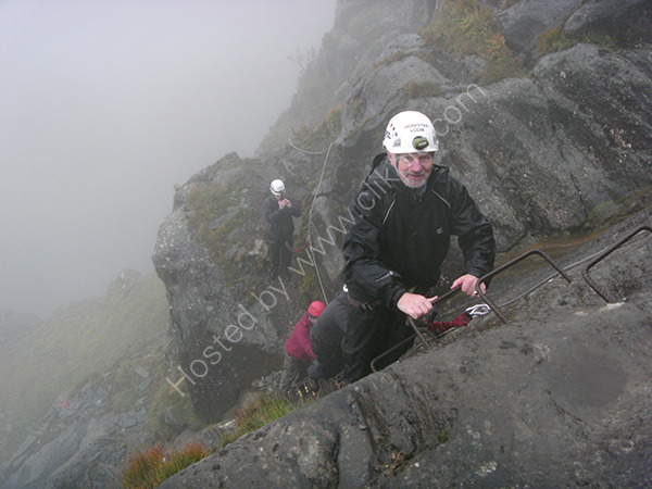 On the Via Ferrata, Honister