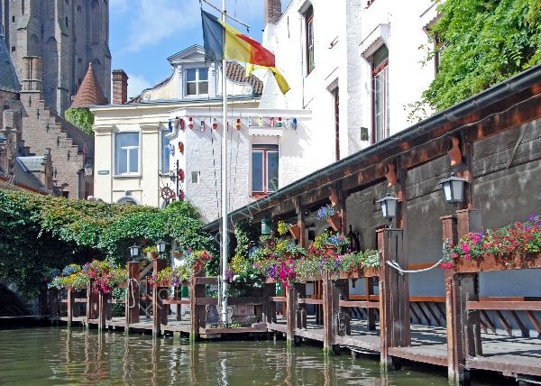 A Flowery Corner of Bruges
