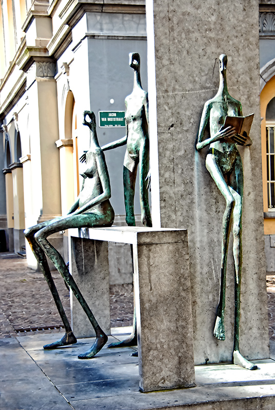 Sculpture in Bruges