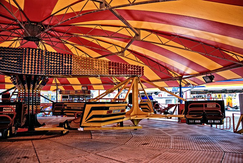 Funfair Ride on Brighton Pier
