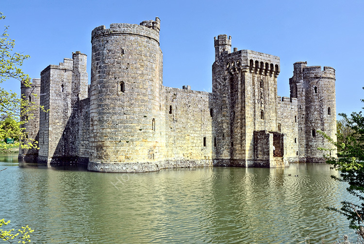 Bodiam Castle and Moat