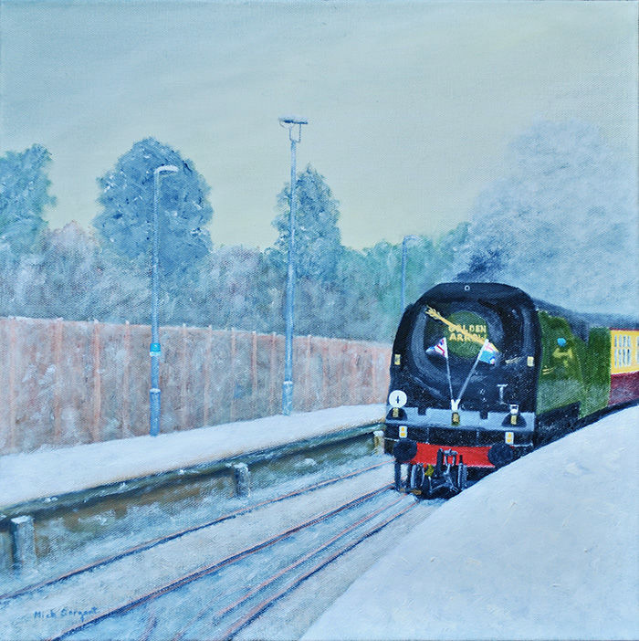 Golden Arrow at Snowy Ore Station