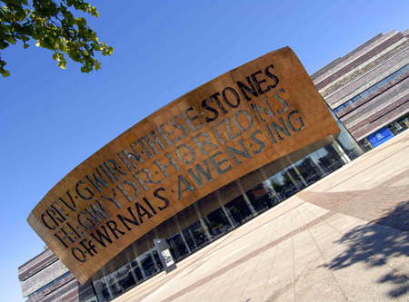 The Millenium Centre, Cardiff, Wales,UK
