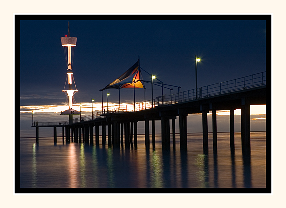 Stormy Sunset Brighton Jetty