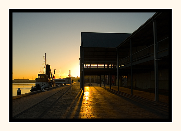 Morning Rise Port Adelaide Docks