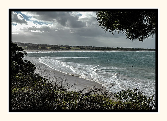 Lone Surfer Torquay Victoria