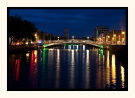 Lights On Ha'Penny Bridge Dublin