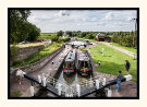 Busy day at the Three Locks