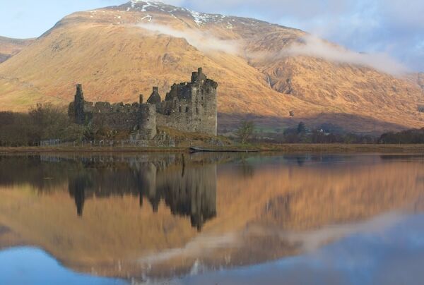 Kilchurn Castle at Dusk