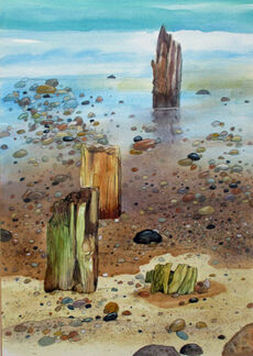 11. Jewels of the Receding Tide Wc 65x50