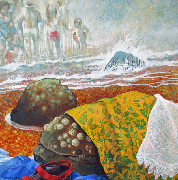 6. Seaside outing Ac 43x43