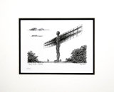 'Angel' - signed lithographic print
