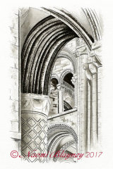 Durham Cathedral Columns