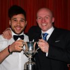 President's Cup Mens BAL 4X400M Relay Team Dave Brown, Daz Holding (pictured), Ashley Sandell, Alex McNally