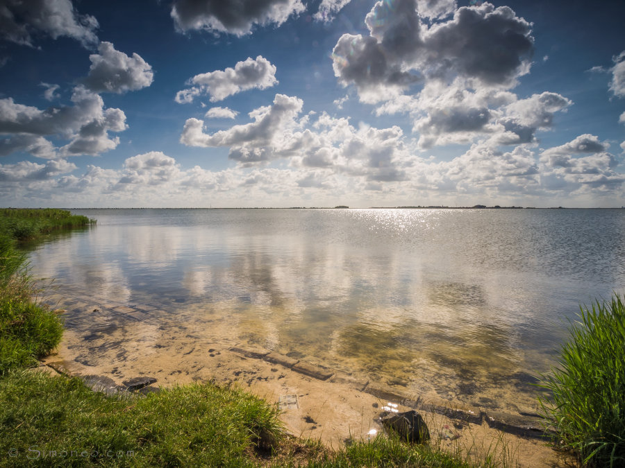 Rond het middaguur hoogzomer