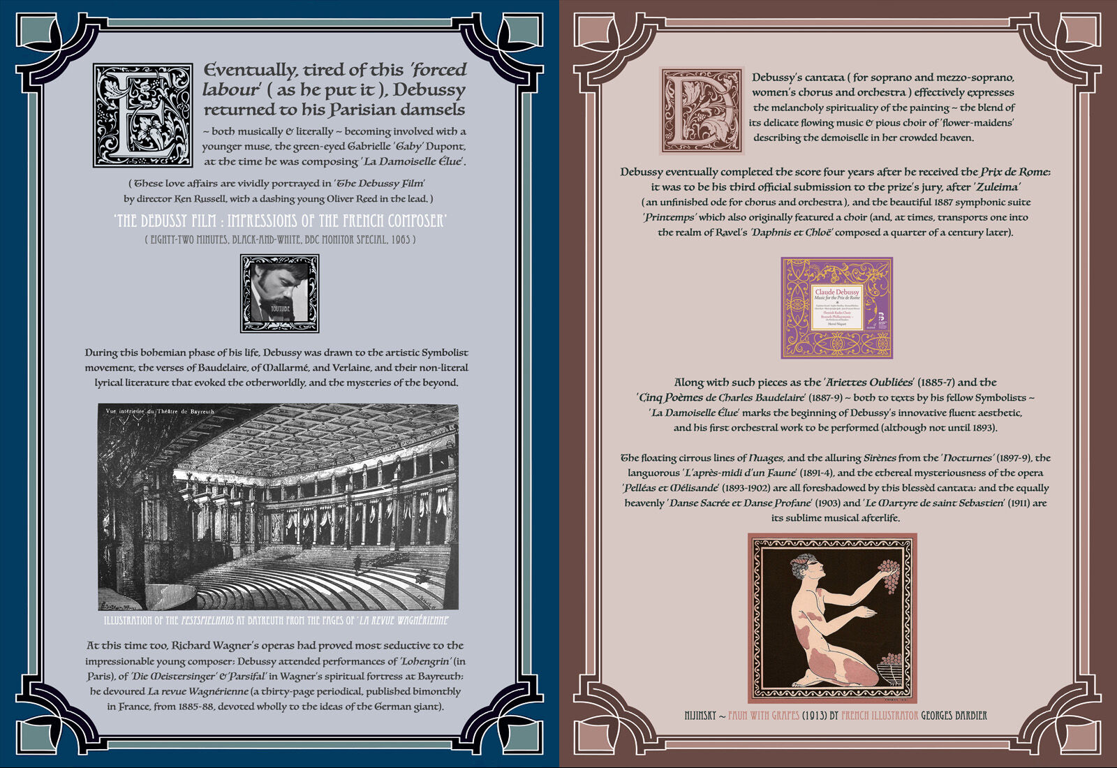 Debussy's Nouveau Damozel (II)