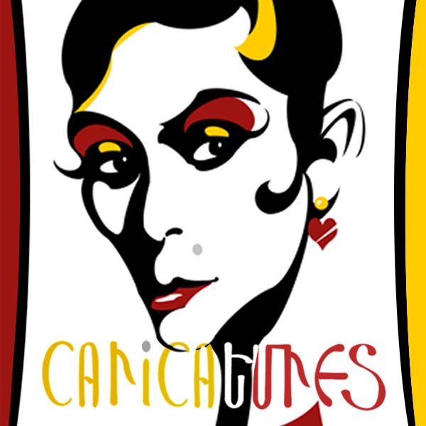 graphic-style caricatures