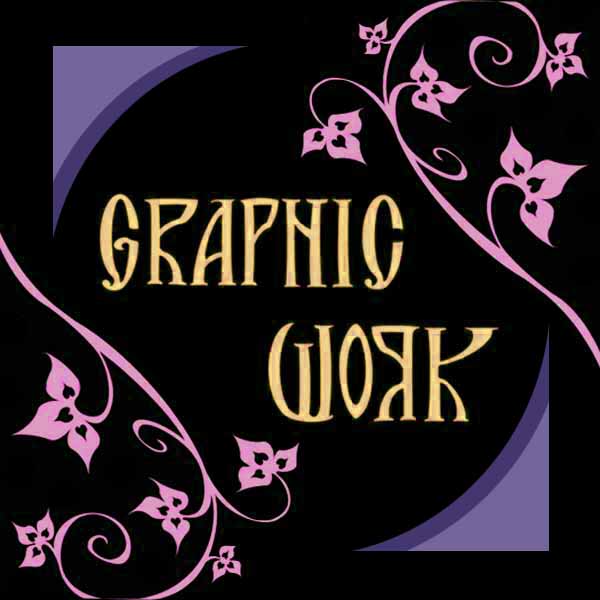 stylized graphic work