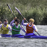 FOUR MEN IN A FAST BOAT