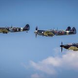SPITFIRES & HURRICANE