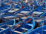 THE BLUE BOATS OF ESSAOUIRA